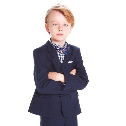 Navy Stretch Suit with Comfy-Flex Technology®